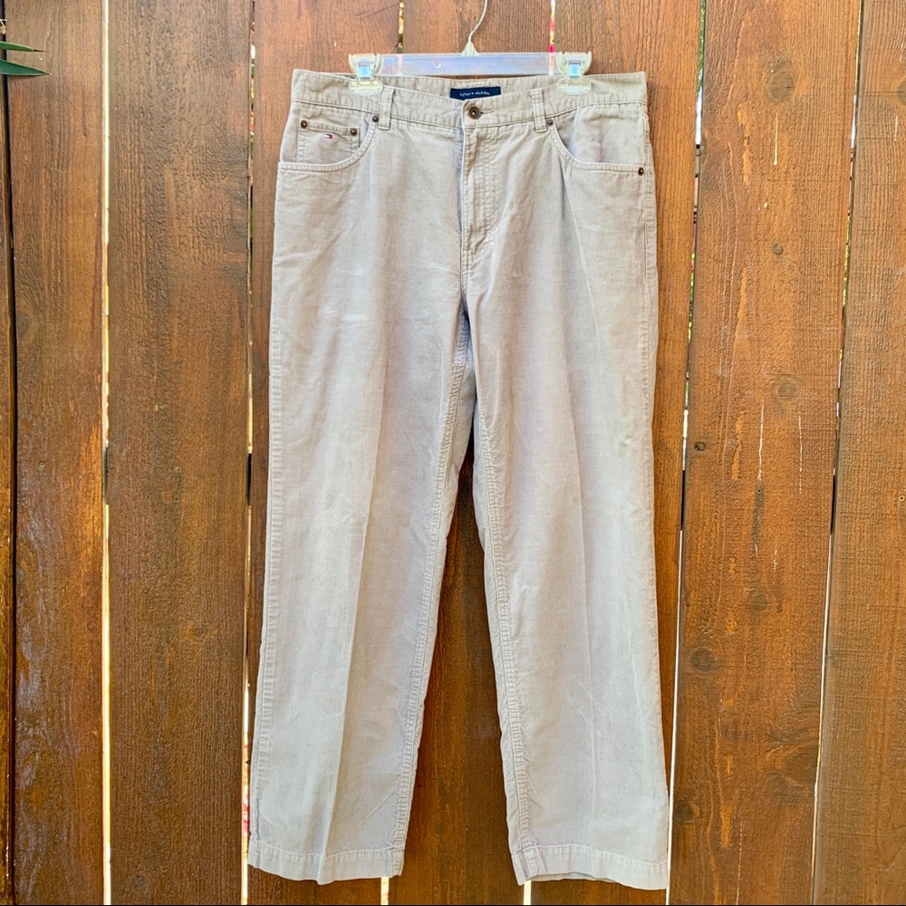 Tommy Hilfiger Straight Leg Corduroy 100% Cotton Chinos